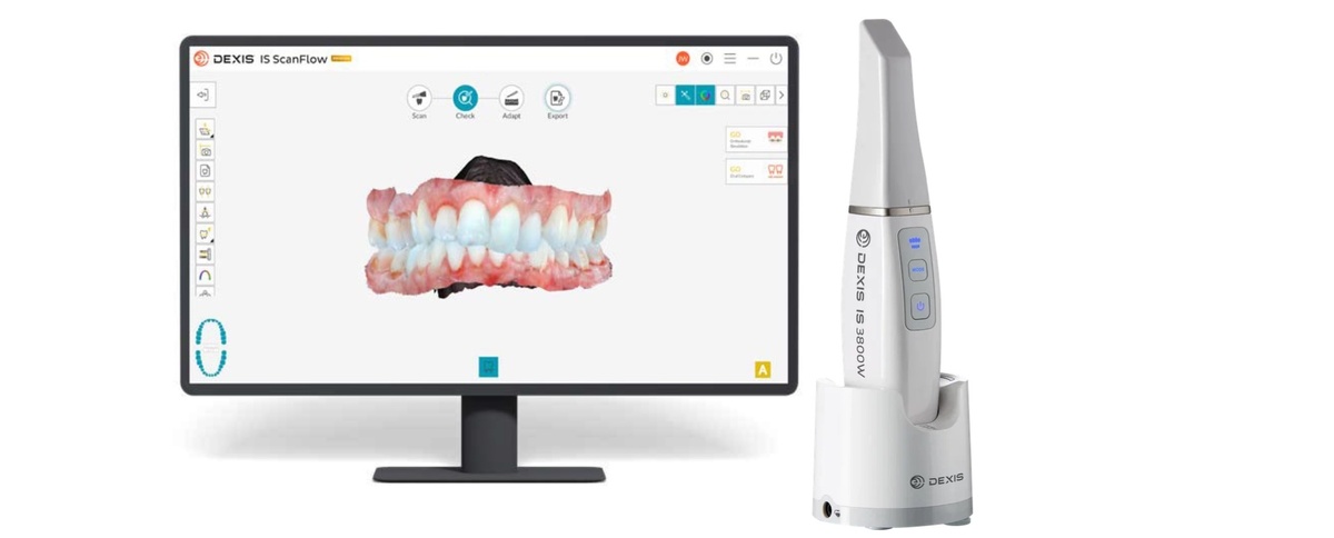 Интраоральный сканер DEXIS IS 3800W и программное обеспечение IS ScanFlow