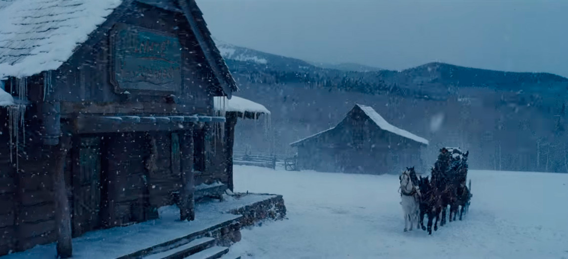 Кадр из фильма "Омерзительная восьмерка"