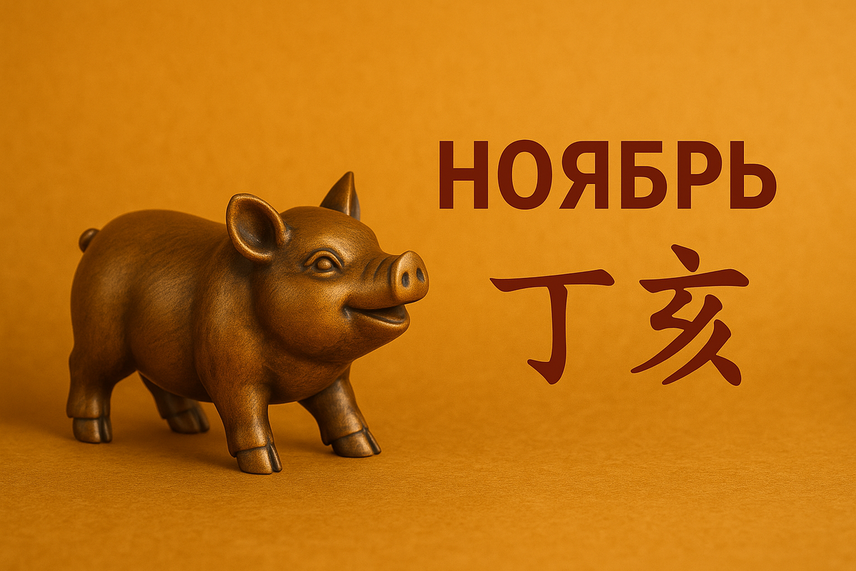 ноябрь - месяц Огненной Свиньи