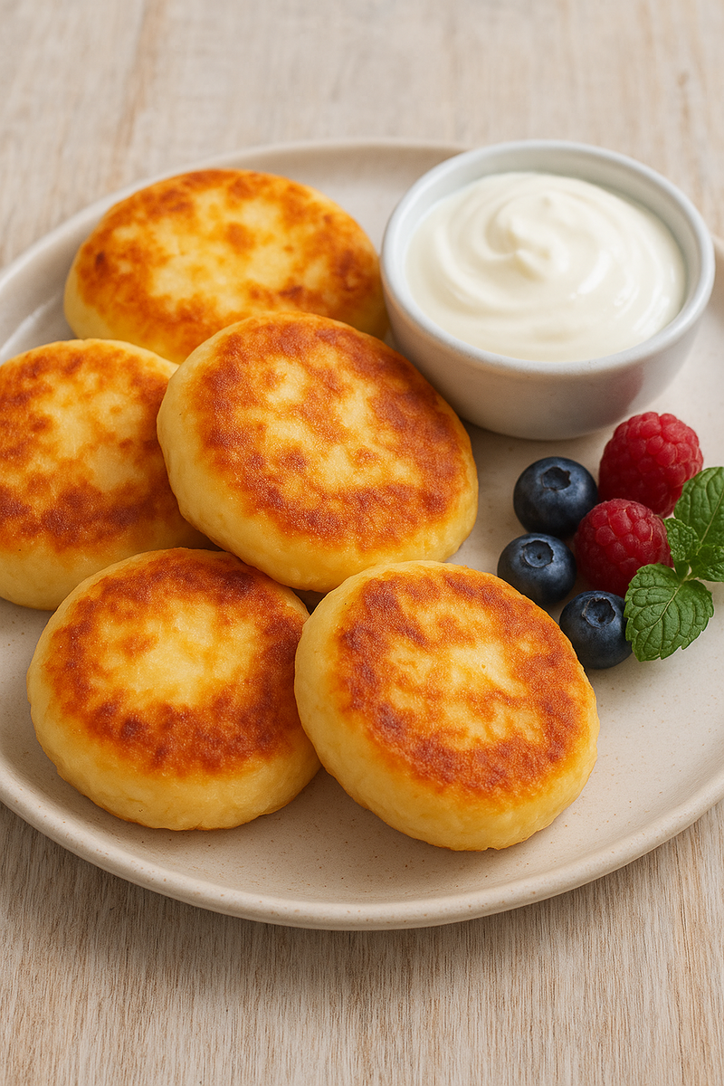 сырники с манкой