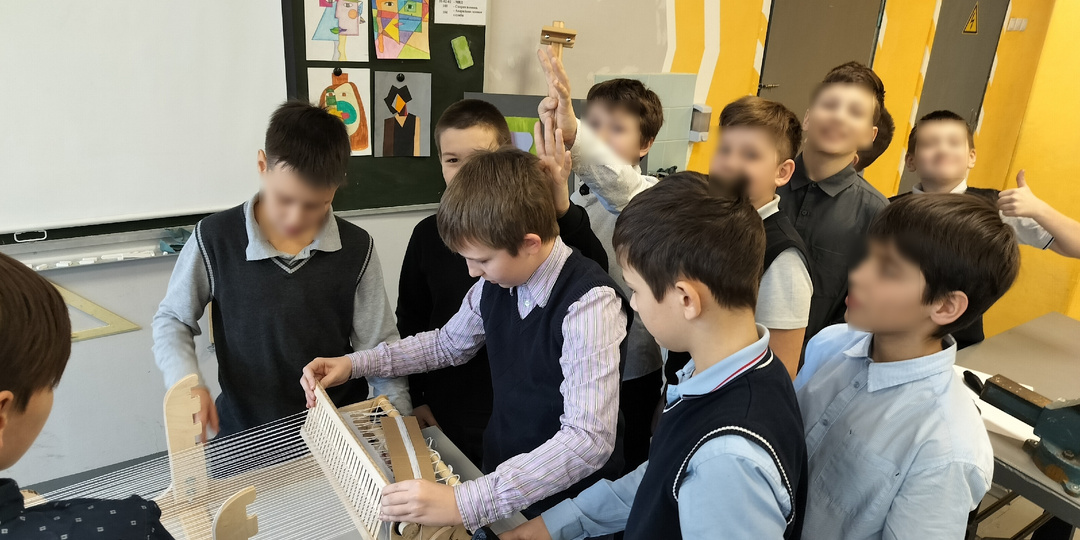 Эпопея ткацкого станка, или как разработка для одного урока переросла в полугодовую работу.(Часть 1)