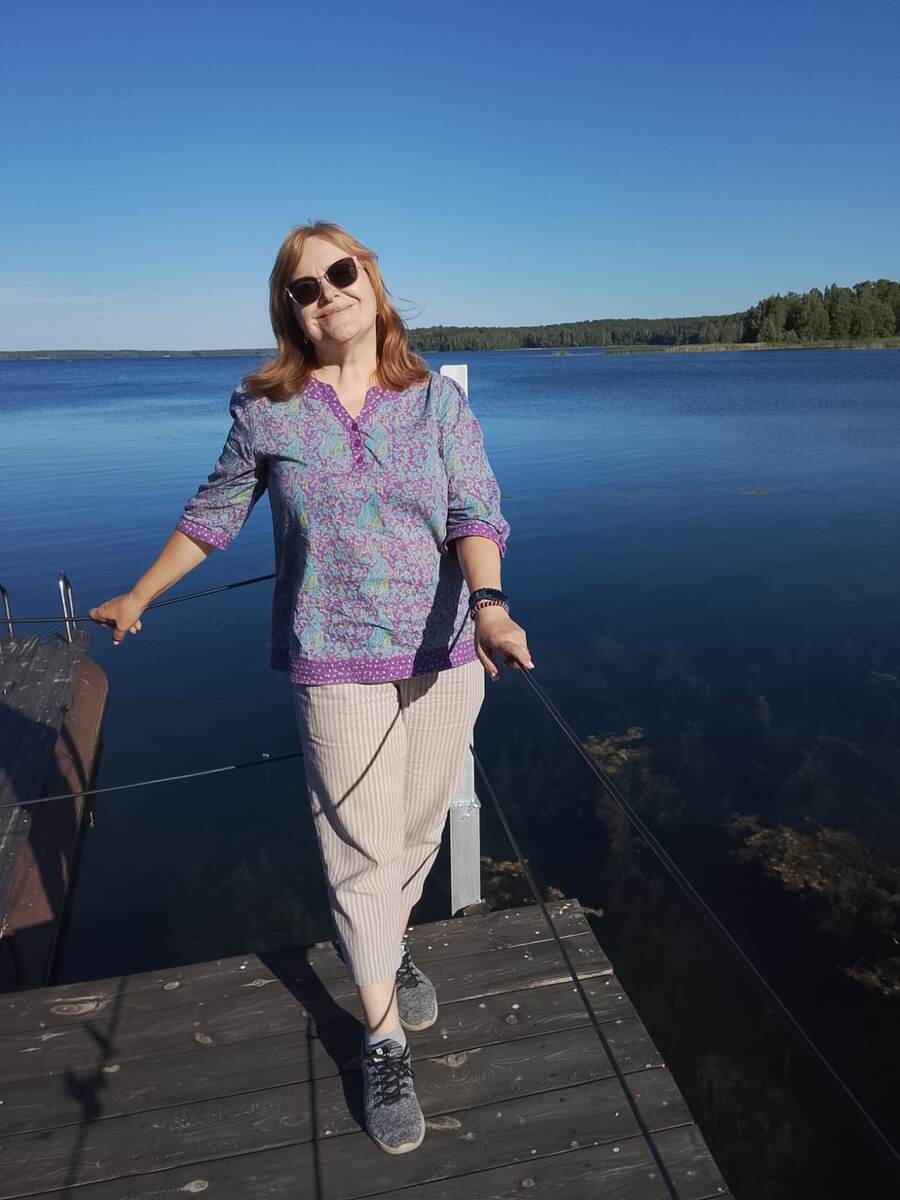 Совершенно летнее фото со мной) и не селфи