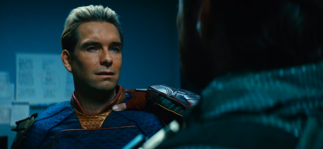 Солдатик и Хоумлендер в сериале "Пацаны"