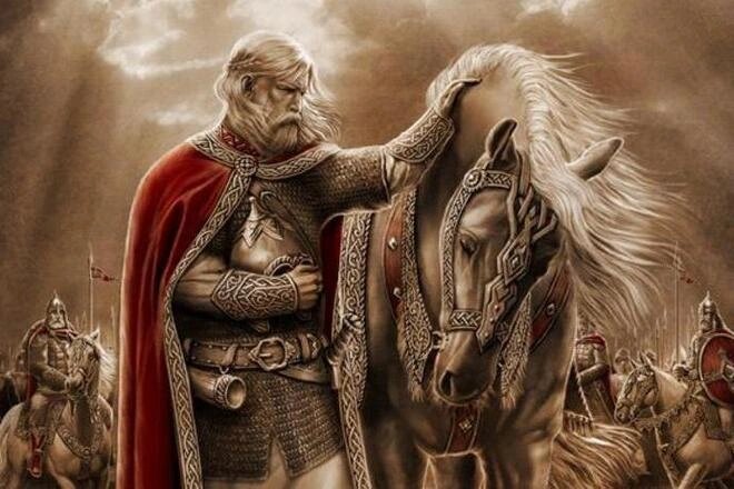 Олег Вещий. Художник В.Корольков.