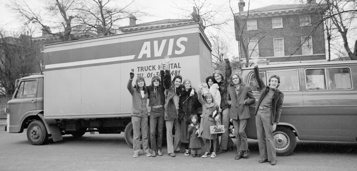 1972, начало Университетского турне