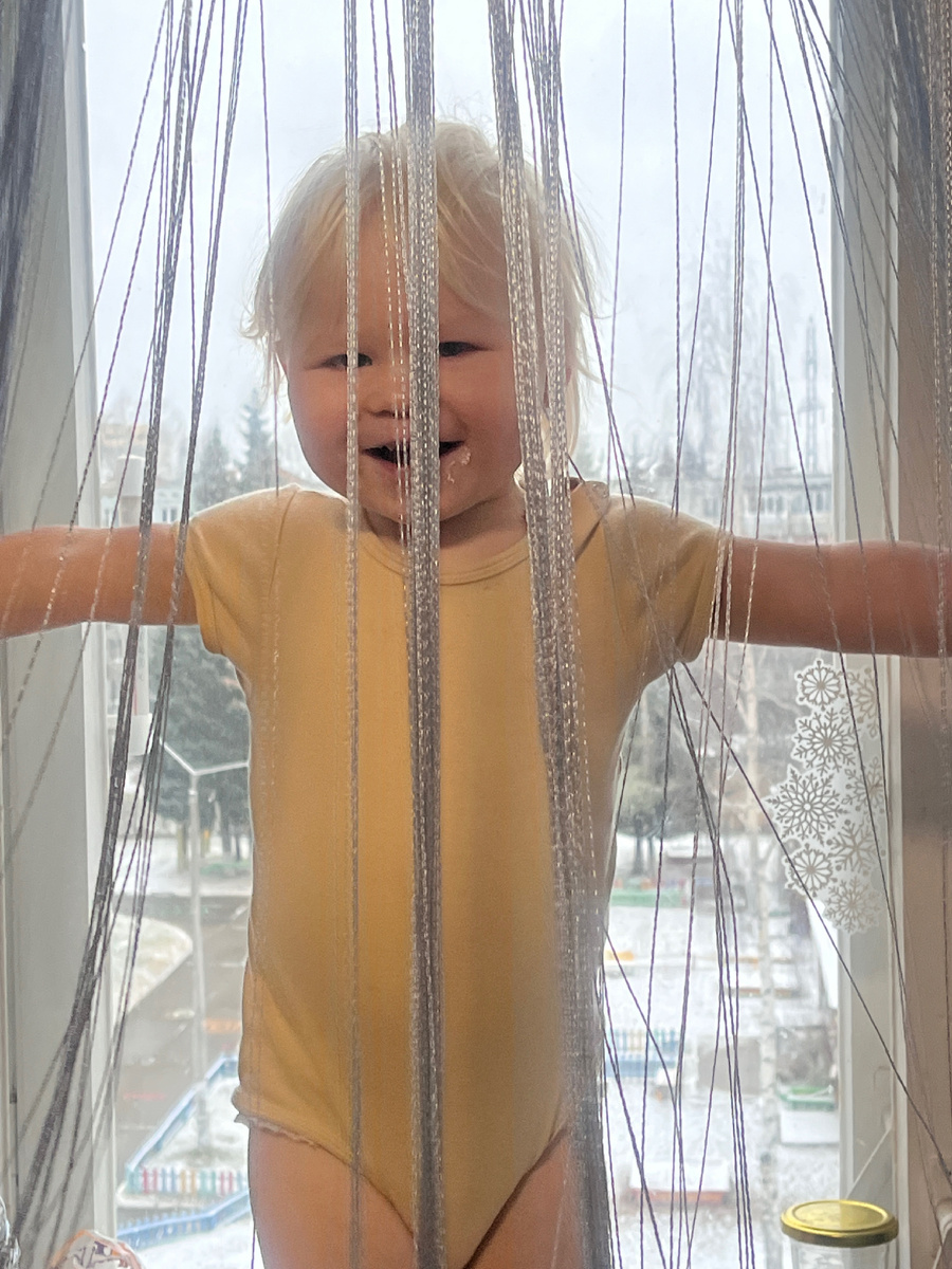 Мои волосы белые как свежевыпавший снег!