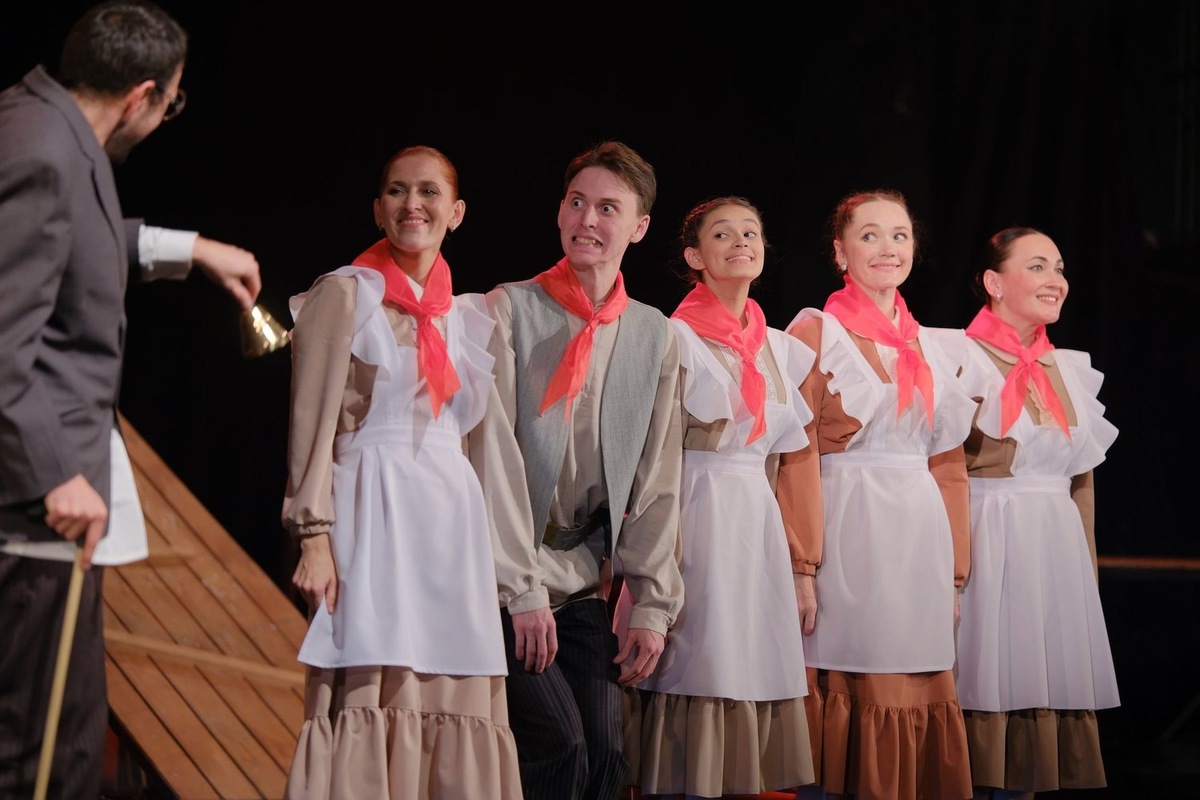    Ким Миннуллин в интернате. предоставлено пресс-службой театра Кариева