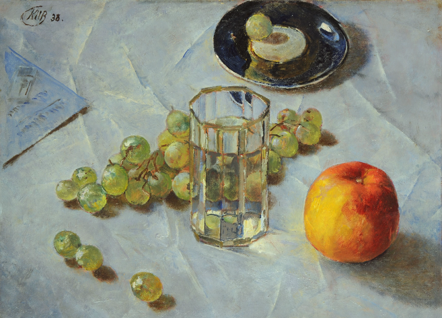   К. С. Петров-Водкин, «Виноград», 1938 г., Русский музей, Санкт-Петербург, Общественное достояние