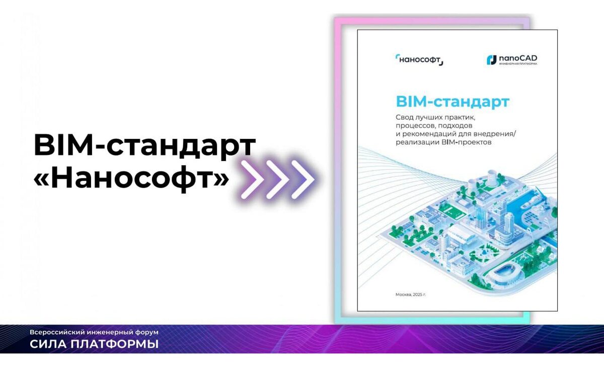 Документ объединяет лучшие практики BIM-внедрения и опирается на российские и международные требования.

BIM ENVELOP выступила рецензентом и дала экспертную оценку стандарту, который теперь станет ориентиром для девелоперов, проектировщиков и госзаказчиков по всей России.