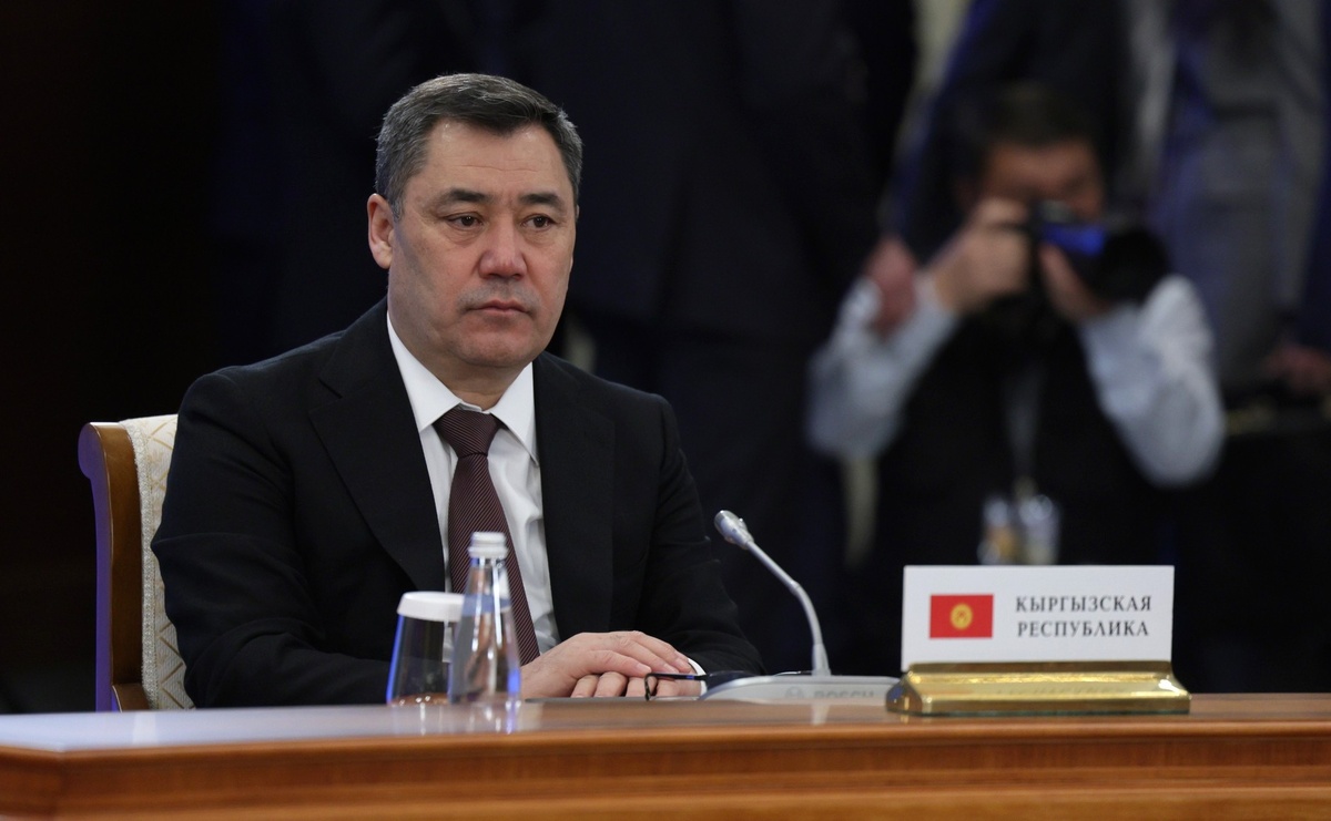    Садыр Жапаров. Фото: Kremlin Pool/Globallookpress