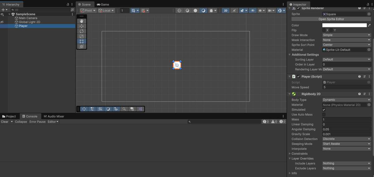 Добавленные персонажу (player) атрибуты справа