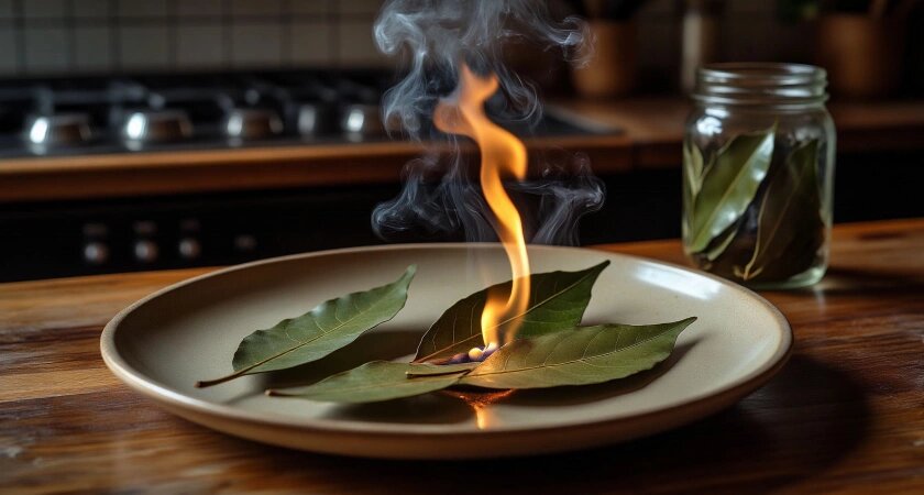    В ноябре зажигаю лавровый лист у себя в квартире - далеко не все знают, для чего это нужно сделать