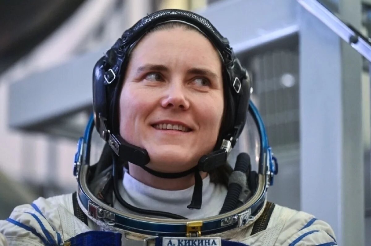    Анна Кикина готовится к своему второму полёту в космос.