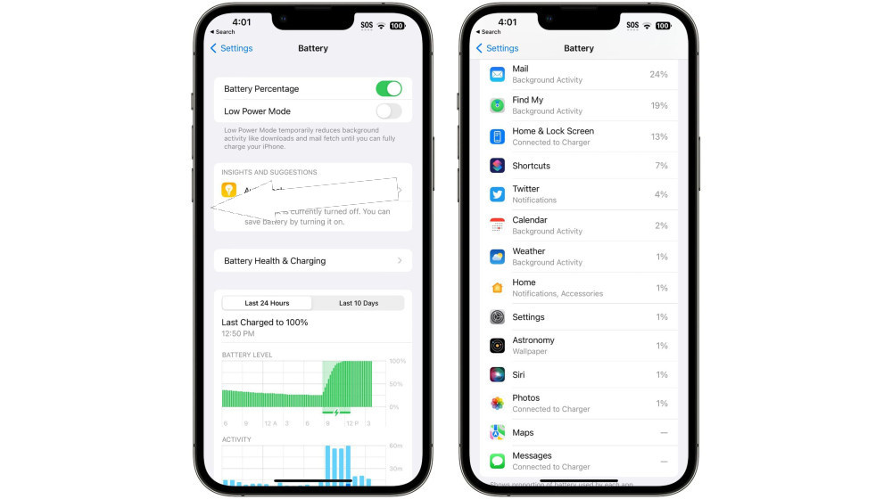    Не включай это, если хочешь максимум от батареи iPhone