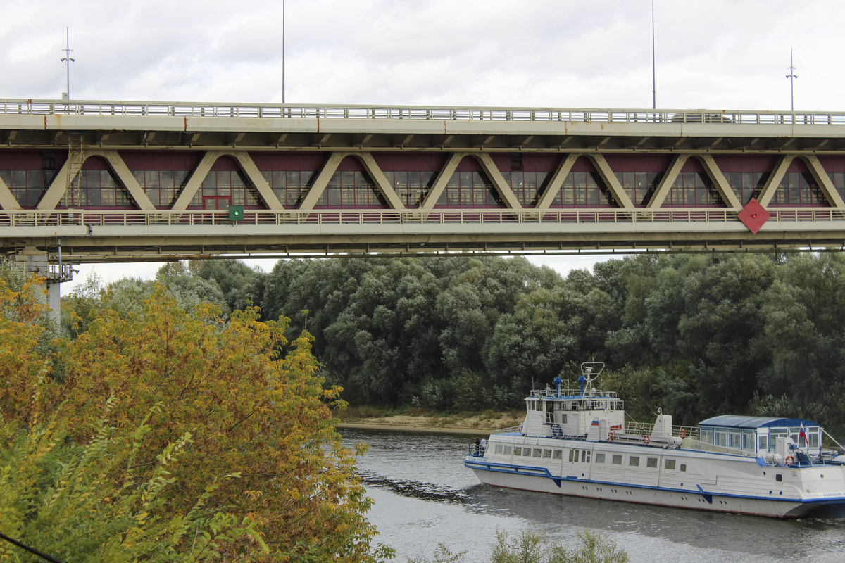 Метромост со временем стал гордостью Нижнего Новгорода.  Фото: ФедералПресс / Ксения Кобалия