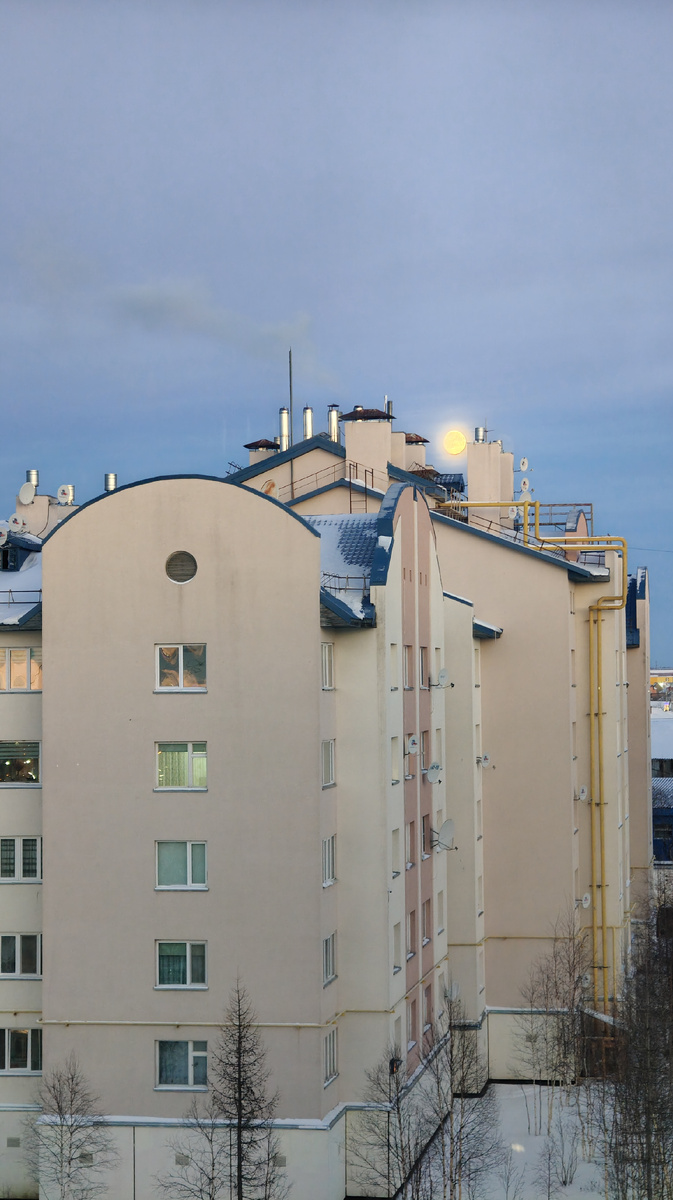 САЛЕХАРД. ЛУНА 🌖 В 16.00 ДНЯ.