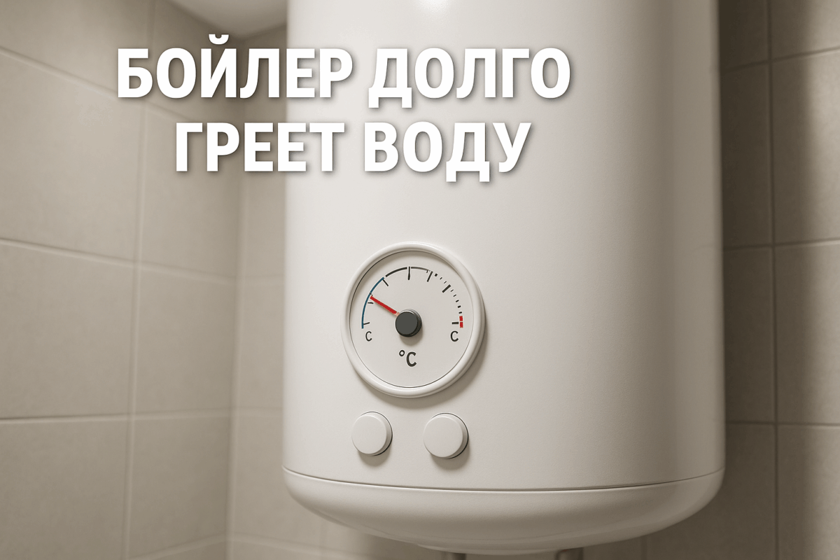    Бойлер долго греет воду — что делать Михаил Юрьевич