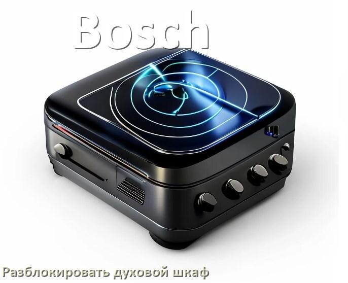 
Духовой шкаф Bosch как разблокировать и снять блокировку от детей