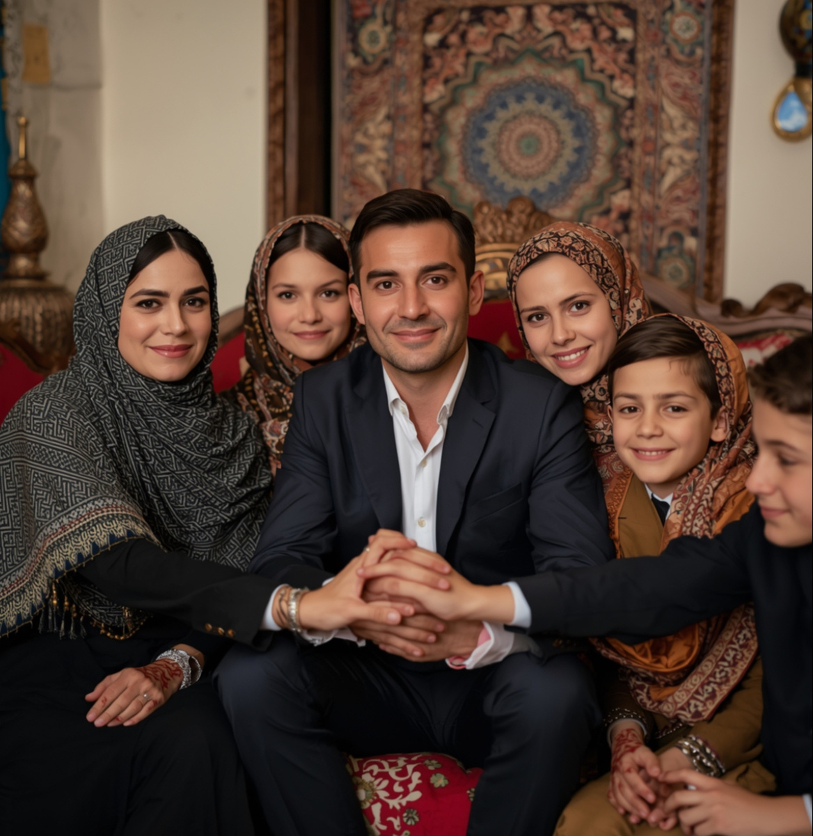 Покрытая семья