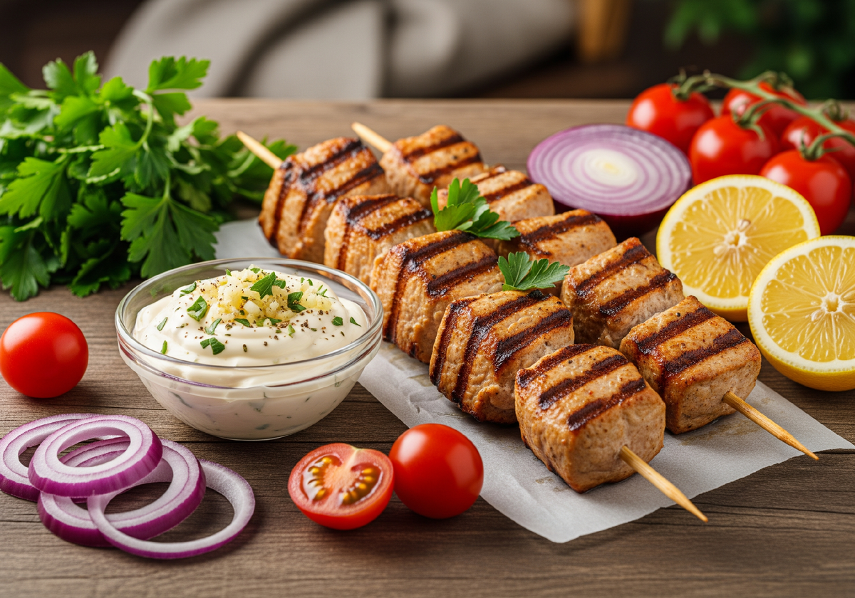 Шашлык на майонезном маринаде