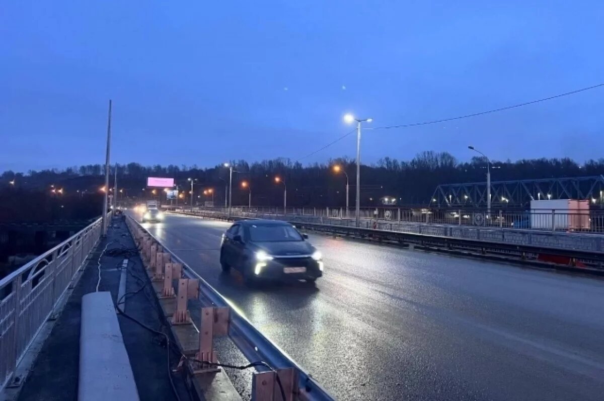    Мост через реку Иню открыли в Новосибирске после реконструкции