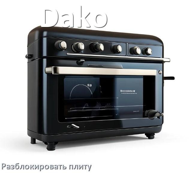 
Как разблокировать плиту Dako электрическую индукционную и снять блокировку