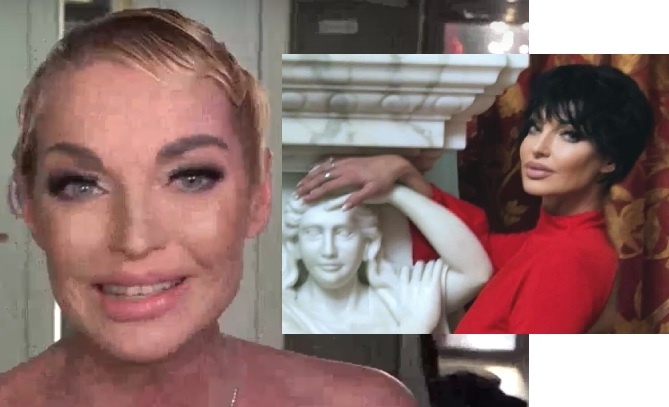 Анастасия Волочкова 20 января отмечает 50 лет. Фото: скриншот видео "Пятого канала", социальные сети.