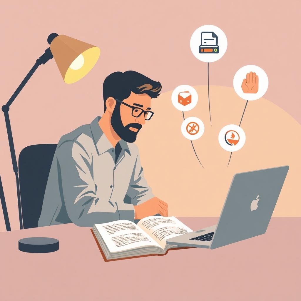 Картинка автора канала "Текст + ИИ"