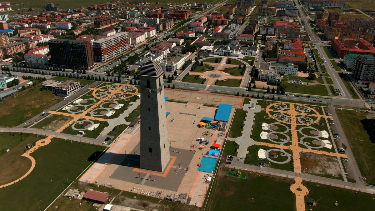 Башня Согласия. Город Магас 