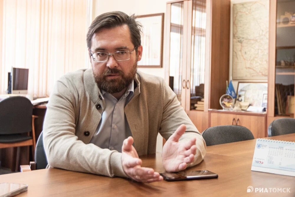    Директор НБ ТГУ Артем Васильев, © РИА Томск. Павел Стефанский