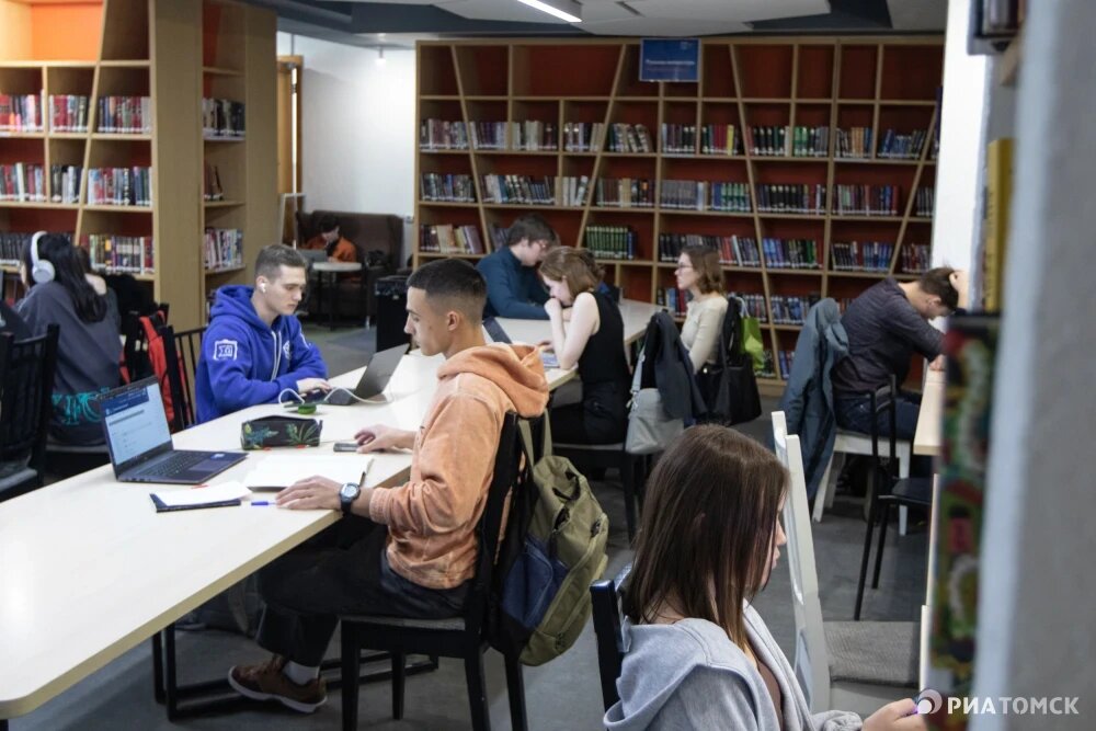    Круглосуточный зал. Научная библиотека ТГУ, © РИА Томск. Павел Стефанский