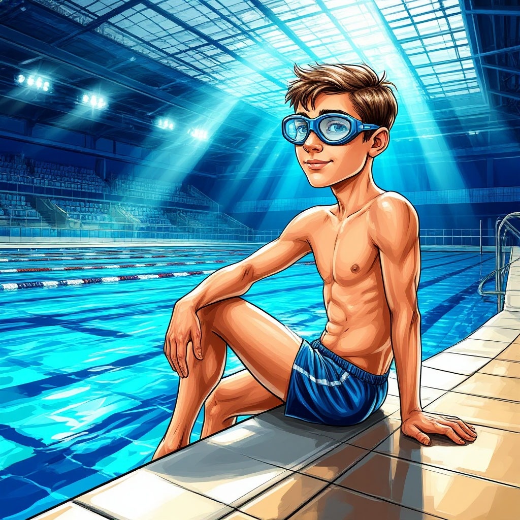 Через пять лет экзотическая материя стала неактуальной, а спорткомплекс "Сверхновая звезда" с бассейном из анобтаниума полвека принимает посетителей и готовит чемпионов