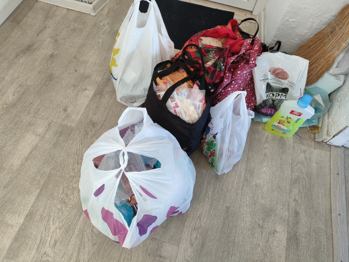 Чуток закупилась ))) Это еще не всё, один баул на веранде остался...