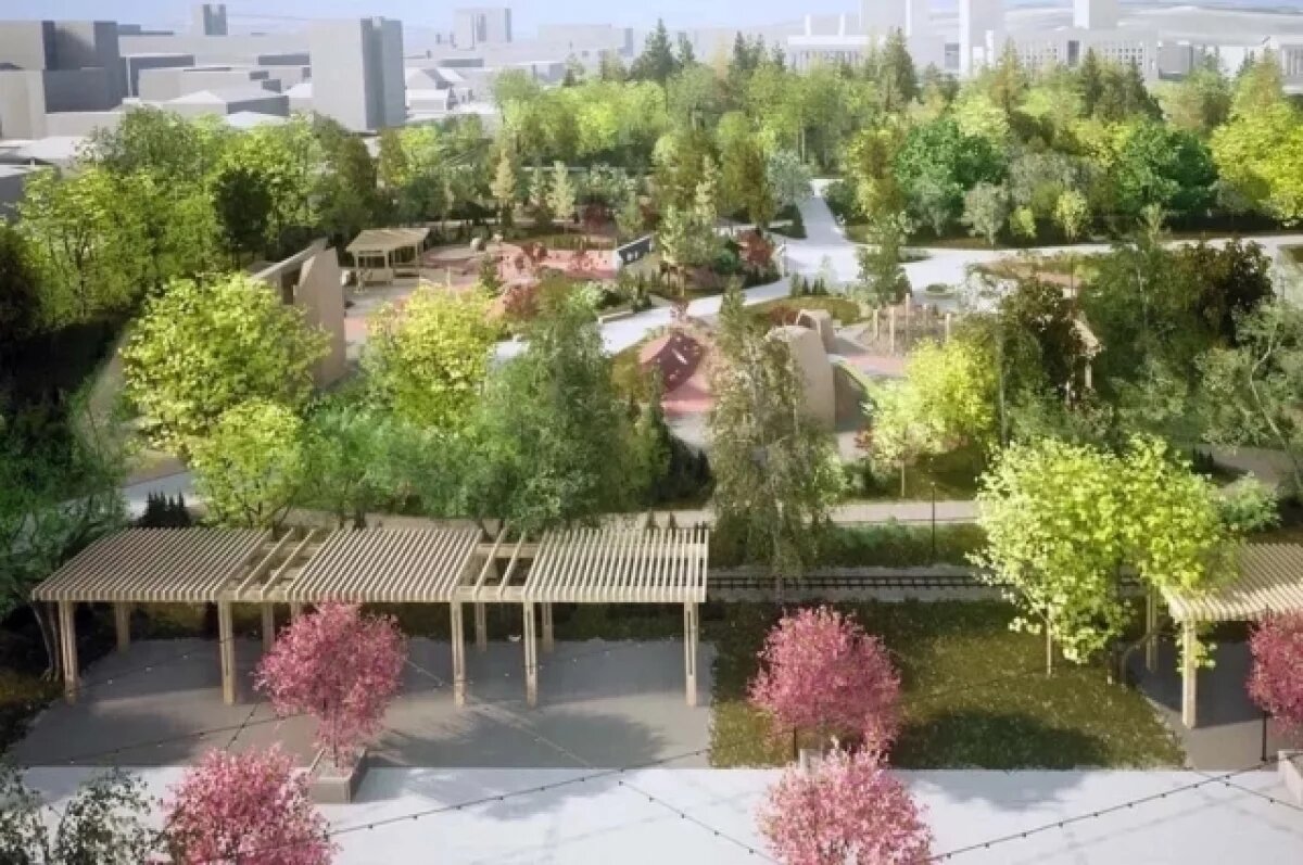    С 7 ноября 2025 года в Красноярске на целый год будет введено ограничение движения транспорта в районе Центрального парка