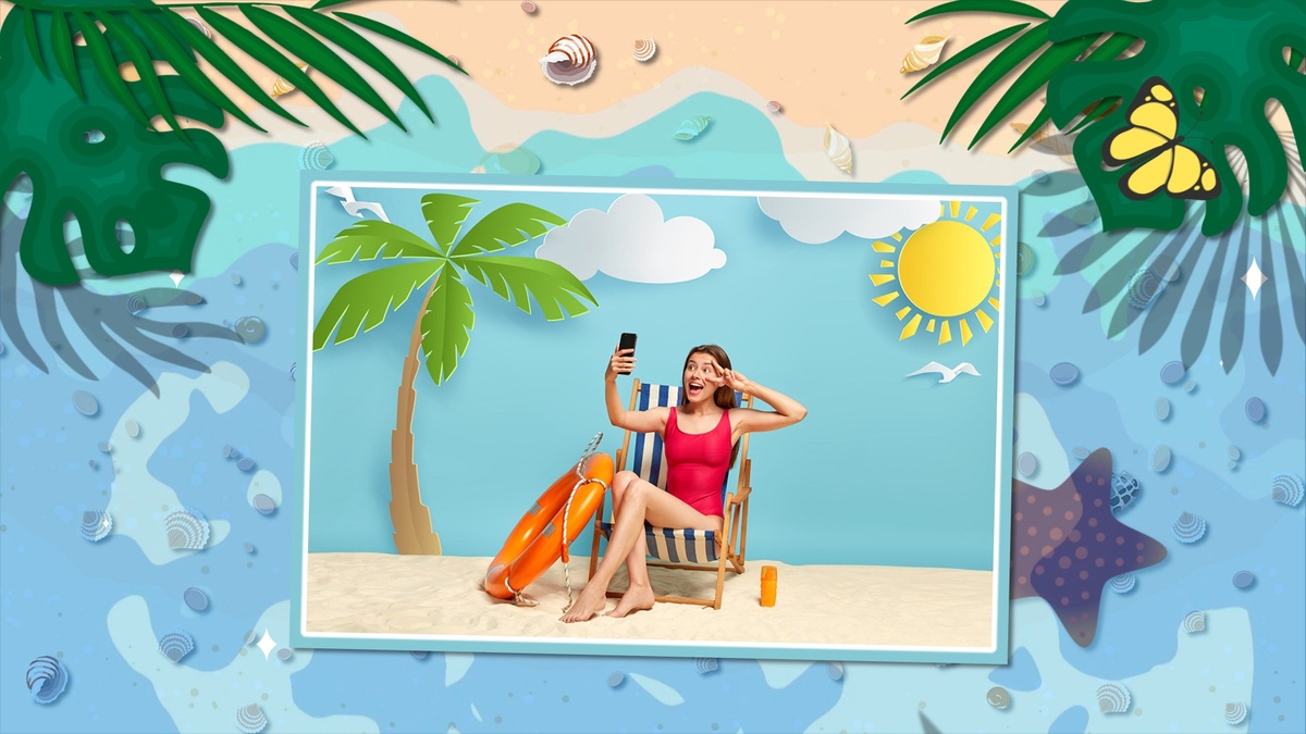 Слайд №02 проект Лето на море | Summer Sea ProShow Producer