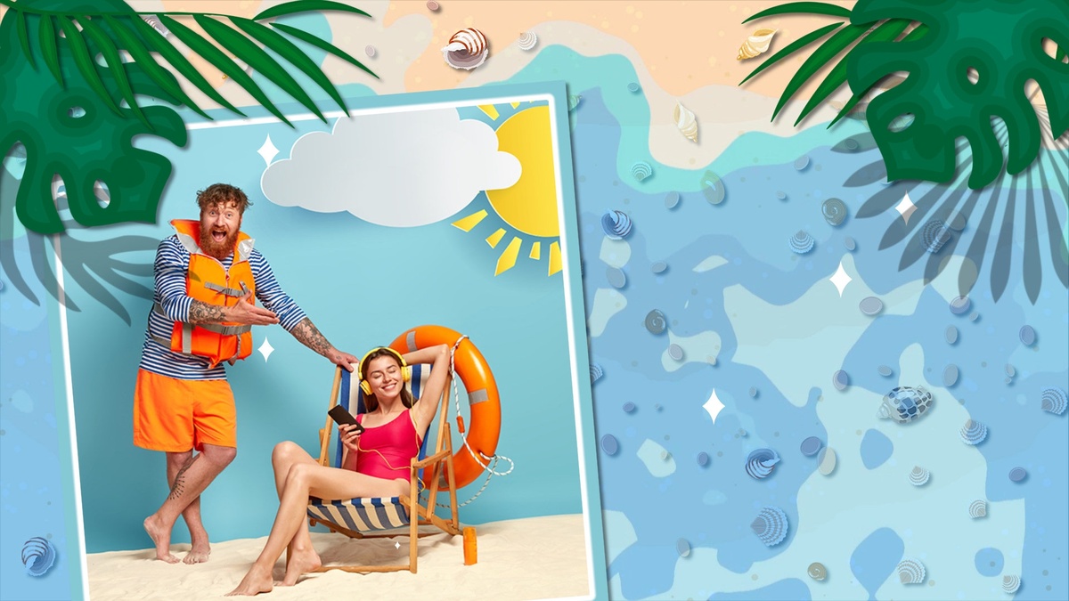 Слайд №03 проект Лето на море | Summer Sea ProShow Producer