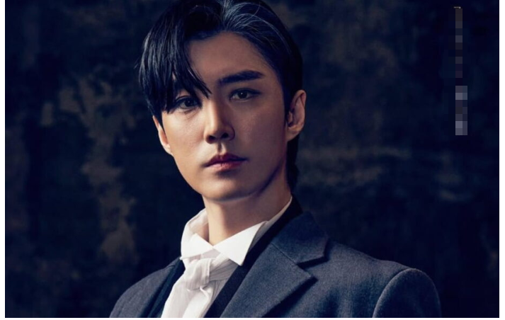 Снимок с экрана монитора. ЮК артист Ким Джун Ён.