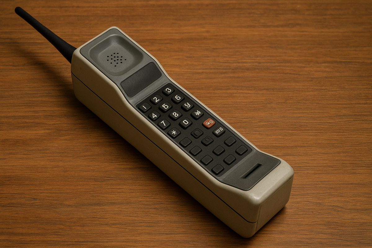 Первый мобильный телефон