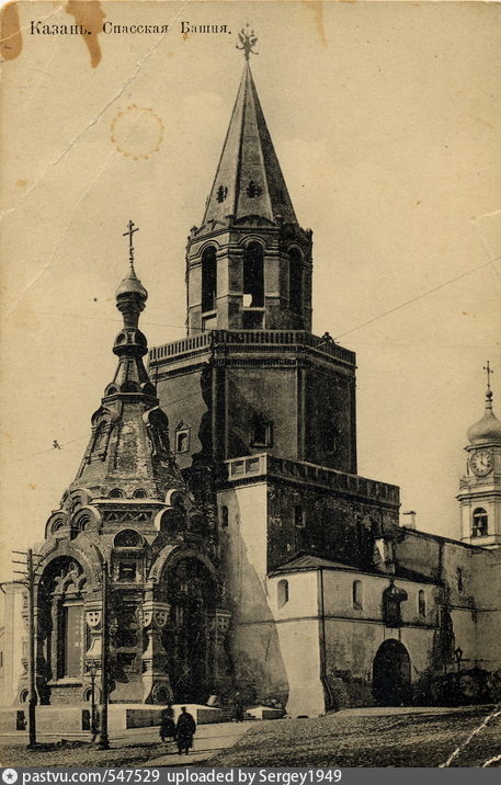 Спасская башня, 1909-1912, фото: pastvu