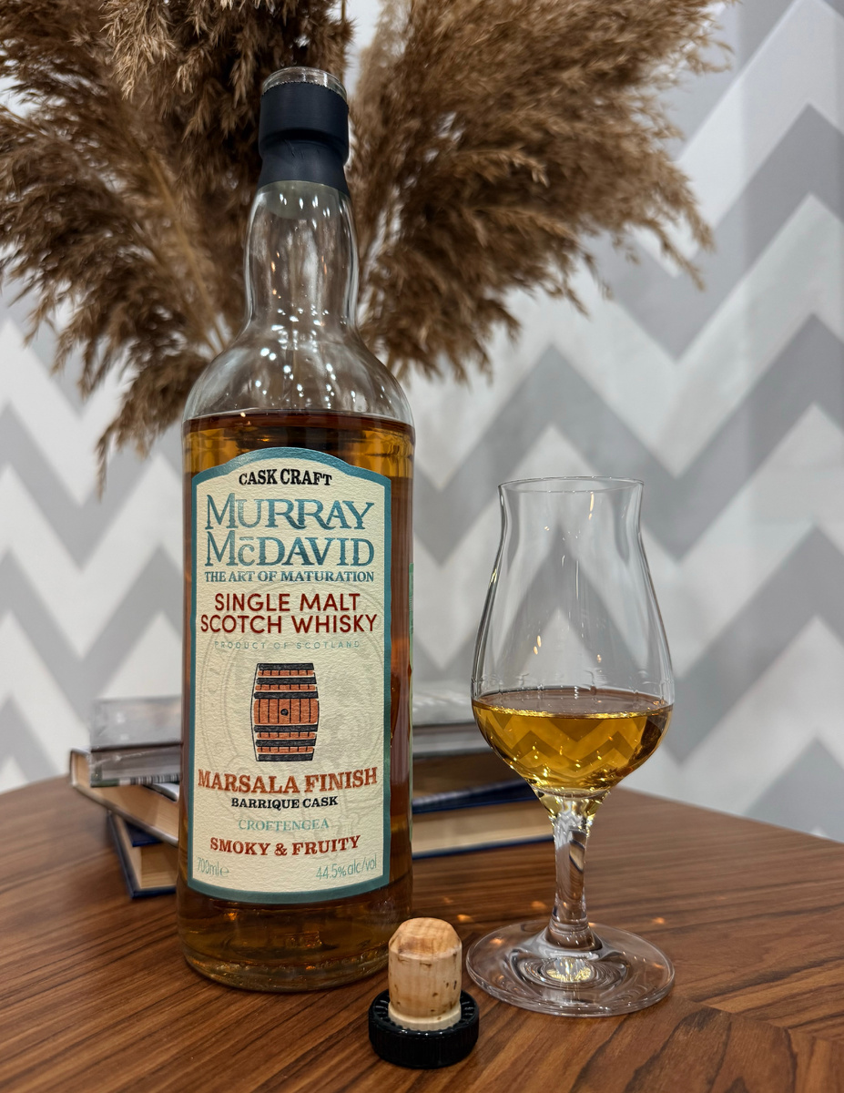 Этикетка у линейки Cask Craft конечно максимально информативная.