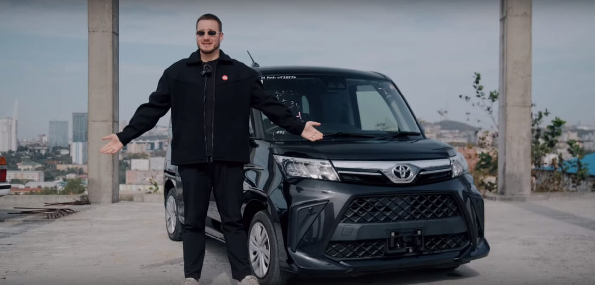 Toyota Roomy. Источник: скриншот из VKвидео канала «Япония Транзит»