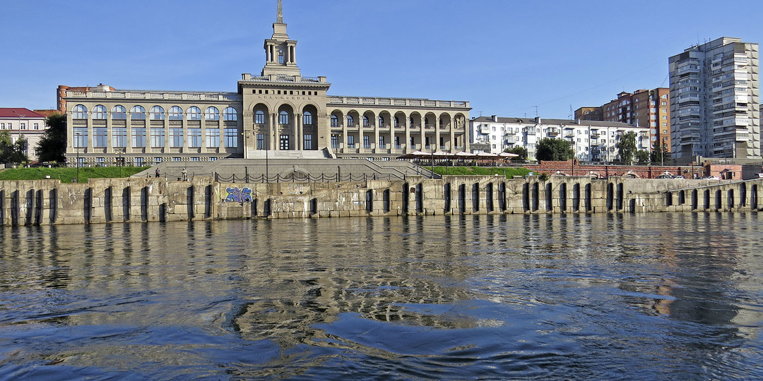 Красноярск. Как выглядит главный город Сибири с вод её главной реки?