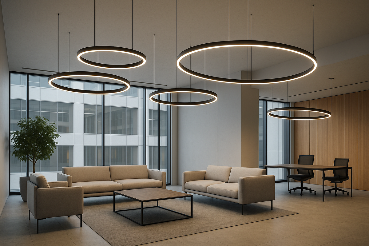 светильники Armator Ring и Armator Ring PRO в интерьере