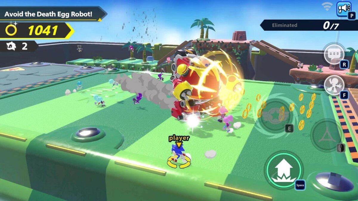    Галерея игры Sonic Rumble