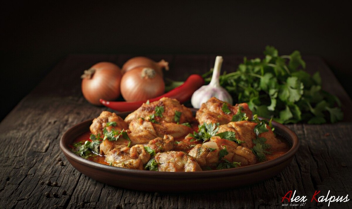 Курица в остром соусе с цицака: еще один грузинский рецепт