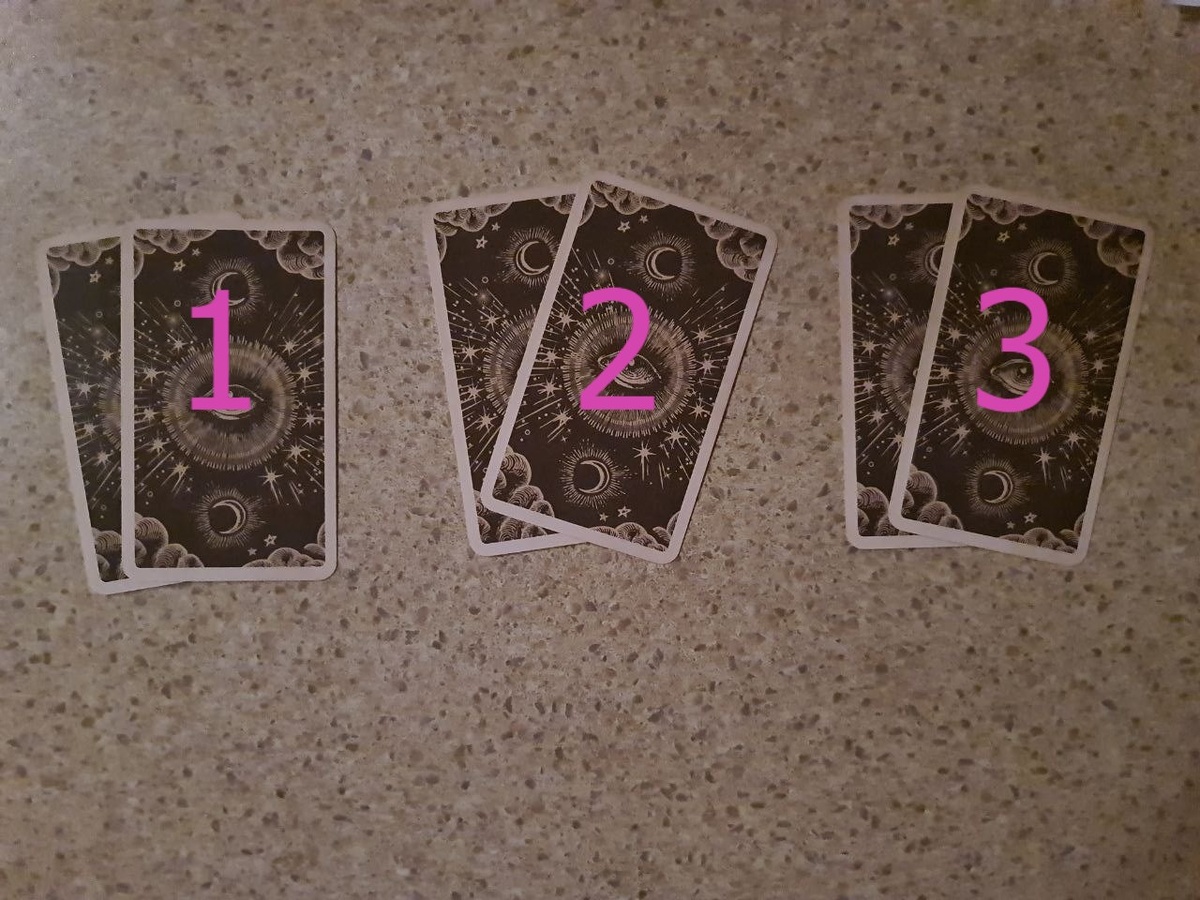 Позиции расклада. Фото автора