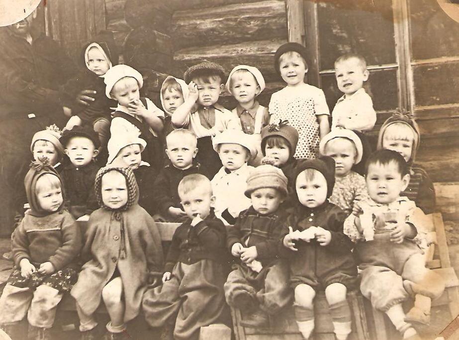 1957 год, детский сад в селе Курун - Урях, Хабаровского края. Соцсети. 