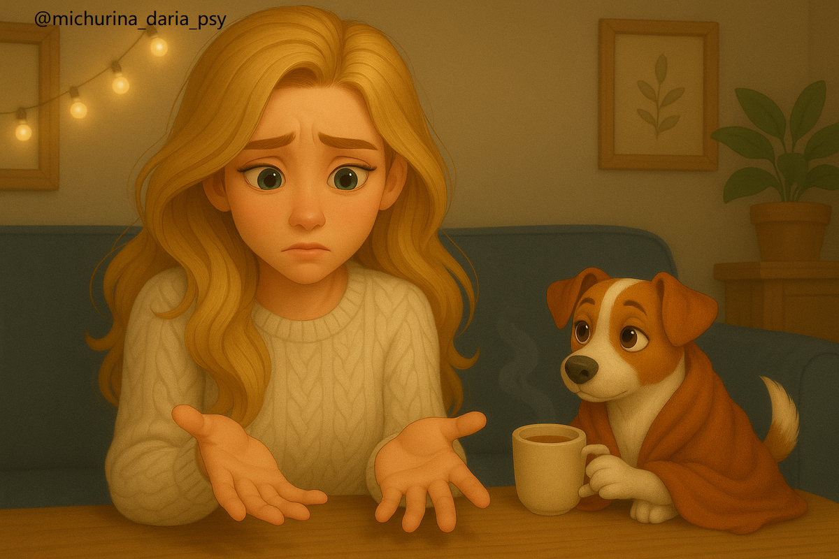 Тревога может маскироваться под "телесные симптомы": мурашки, онемение, холод в руках.