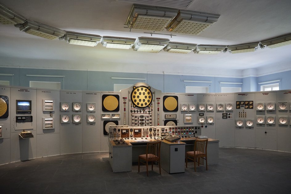 Зал Центрального пульта управления до реконструкции