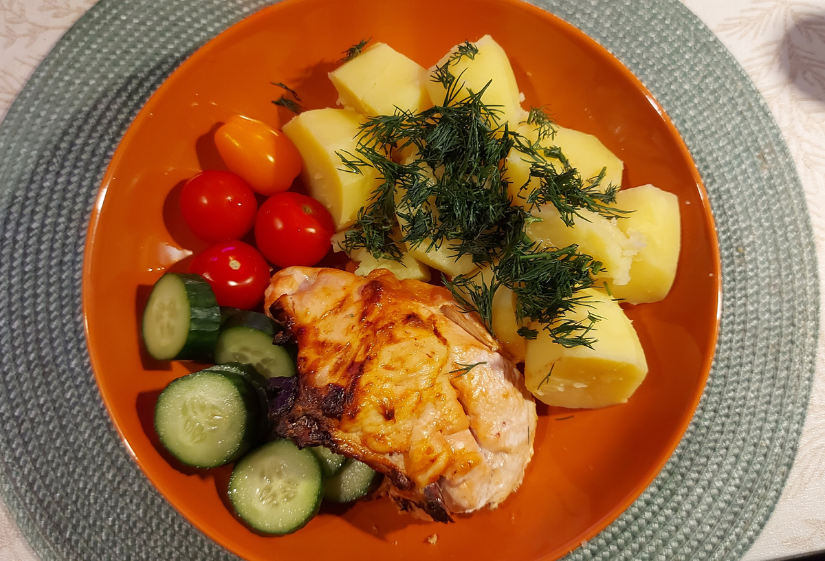 Мой вчерашний вкусный обед